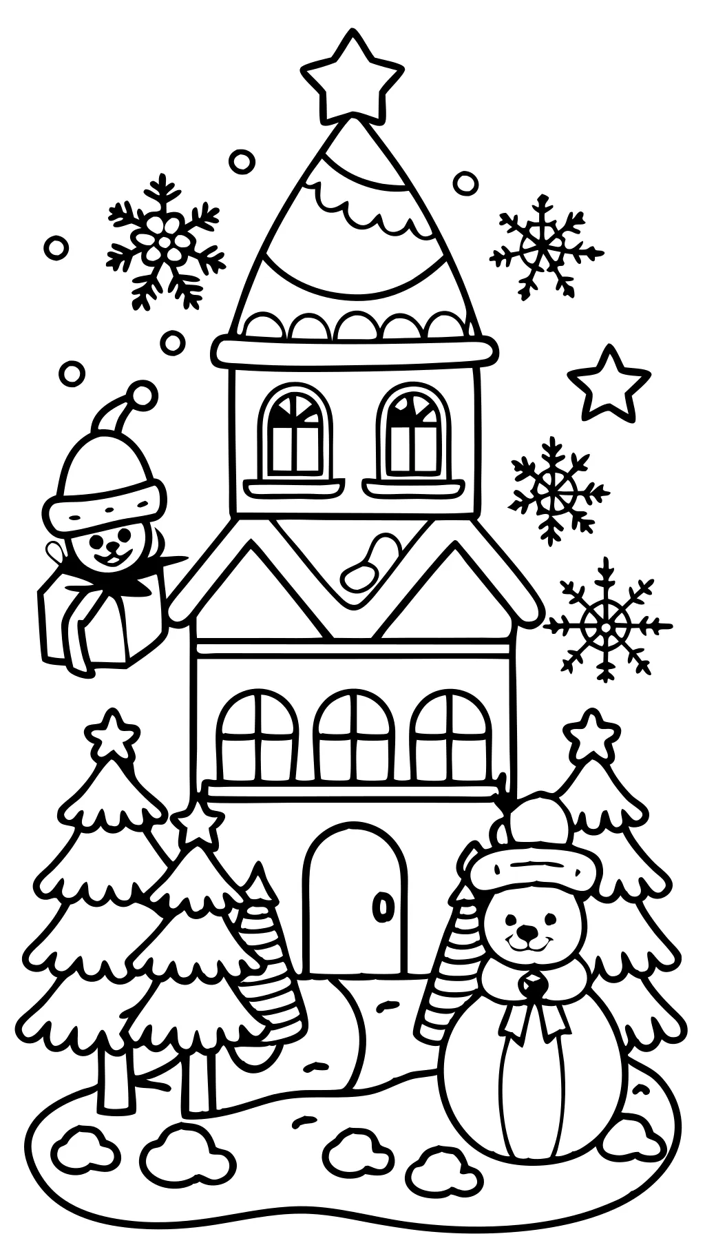 coloriages de Noël imprimables gratuitement